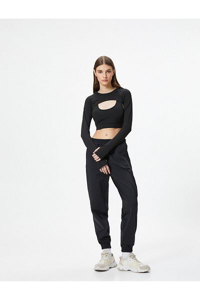 Koton Sports Jogger Sweatpants Άνετη εφαρμογή με τσέπη