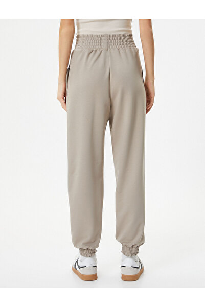 Koton Jogger Φούτερ Ψηλόμεση Άνετη Εφαρμογή Βαμβακερή Τσέπη