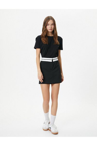 Koton Basic Crew Neck T-Shirt Short Sleeve Cotton