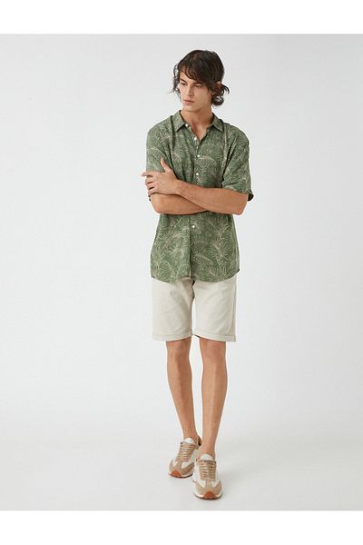 Koton Gabardine Chino Shorts