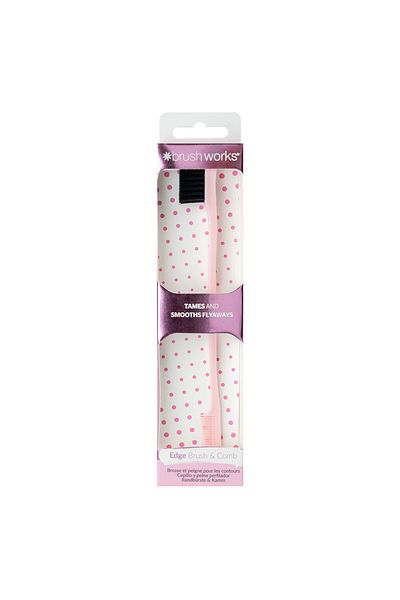Brushworks Edge Brush & Comb