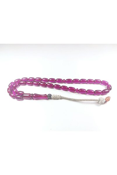 İskeçe Tesbih Darabacı Abdullah Usta Eseri Trabzon Kazaziye Püsküllü 3 Kat Ci...