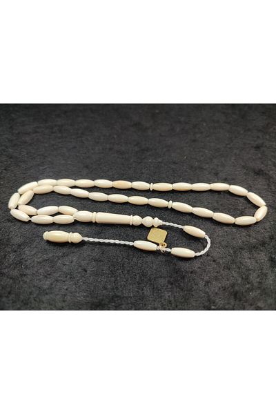 İskeçe Exclusive There's No This Price!!! Cemil Master's Artifact 11.20 Gr. Hand Size Has Ivory Rosary Certified 6183
