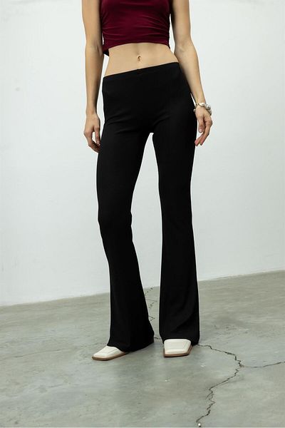 TUBİA Camisole Flared Trousers Without Pockets