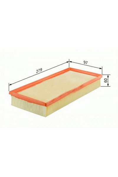 Sardes Air Filter (Ym. Doblo - Albea 1.4) Gnzrz
