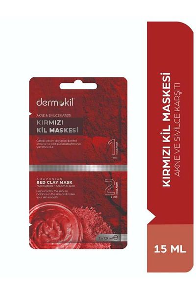 Dermokil Red Clay Mask (and Anti) 2 X 7.5 ml