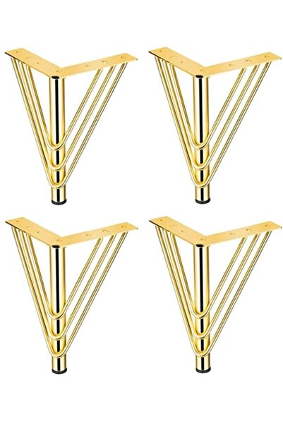 EFAKS METAL GOLD DEMİR AYAK 15 CM(4 ADET)