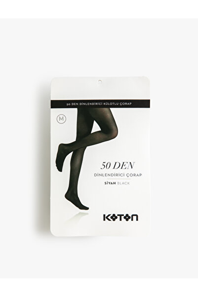 Koton Külotlu Çorap 50 Den Dinlendirici Özellikli