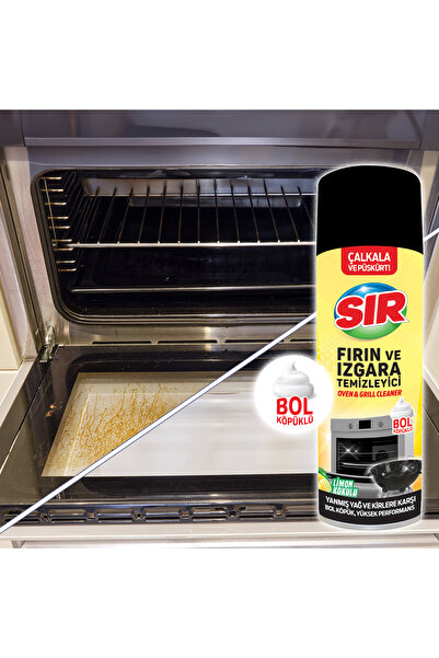 Sır Fırın ve Izgara Temizleyici Köpük 500 ml