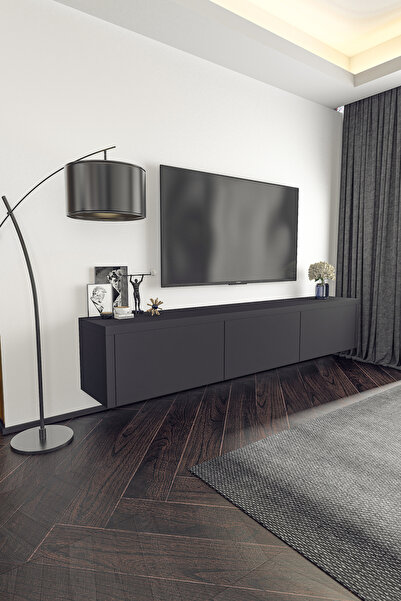 Givayo Mobilya MARİLYN TV ÜNİTESİ 180 CM ANTRASİT