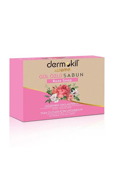 Dermokil Rose Extract Solid Care Soap 100 Gr