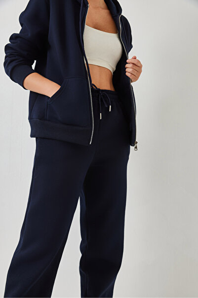 Bianco Lucci Women's Hoodie and Pocket Cardigan Set - Mbhs015 60601015