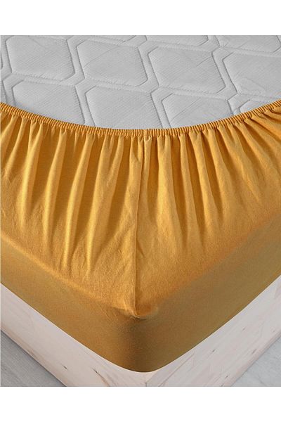 COTTONMANIA VEVV 101 - Чаршаф с фит лак, 160x200 см, 100% екстра чист памук