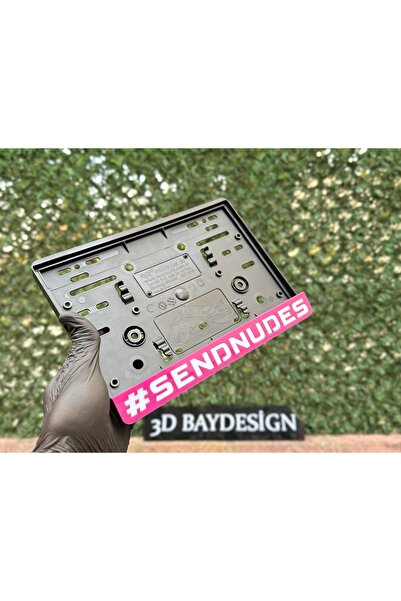 3dbaydesign Sendnudes Motorsiklet Plakalığı