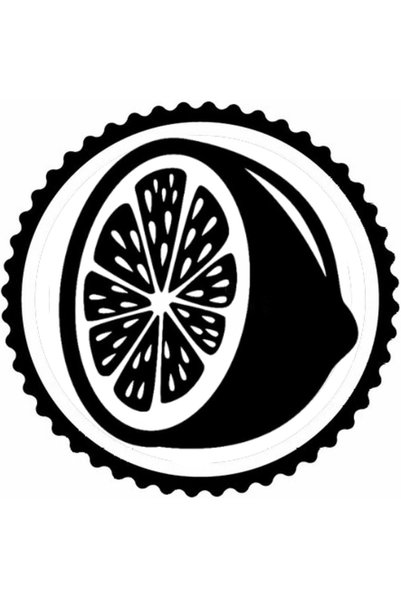 Generic Brand ملصق تصميم ليمون مقاس 20 × 20 سم