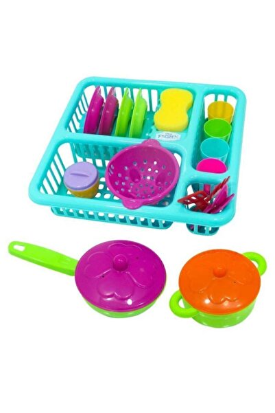DEDE Toy Large Size Kitchen Set and Dish Bowl Set