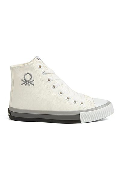 Benetton 30726 Alb Gri Pantofi sport dama