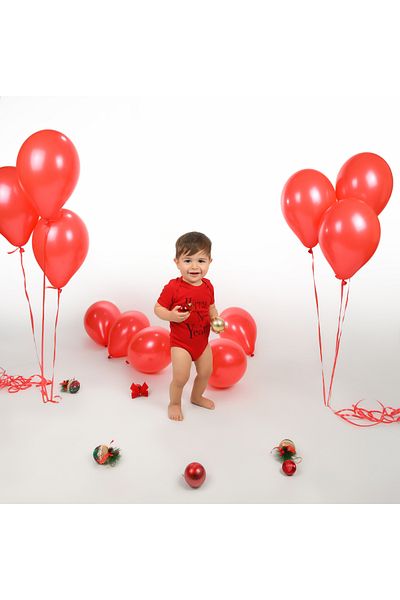 Messido 100% Cotton Baby Body Happy New Year Pattern