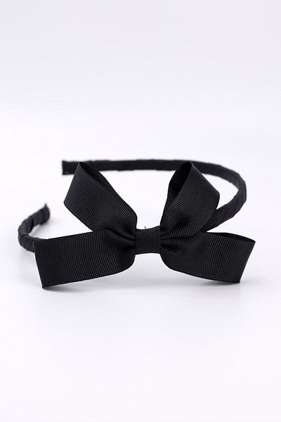 Le Mabelle Black Bow Detailed Girl's Crown