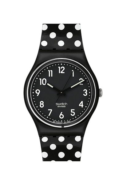 Swatch BLACK SUIT DOTS