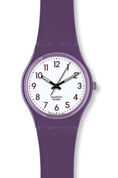 Swatch PURPLE AND WHITE