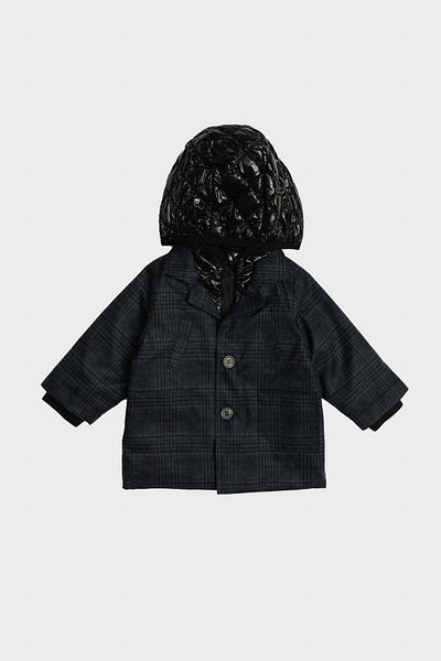 GB Baby Bg Store Baby Boy Black Jacket 23Fw0Bg1716