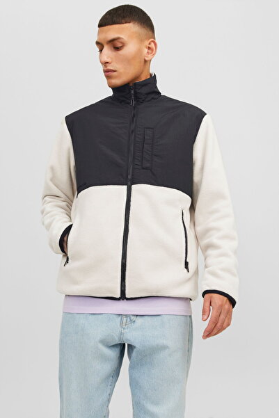 Jack & Jones Men's High Collar Fleece Jacket - Marvin