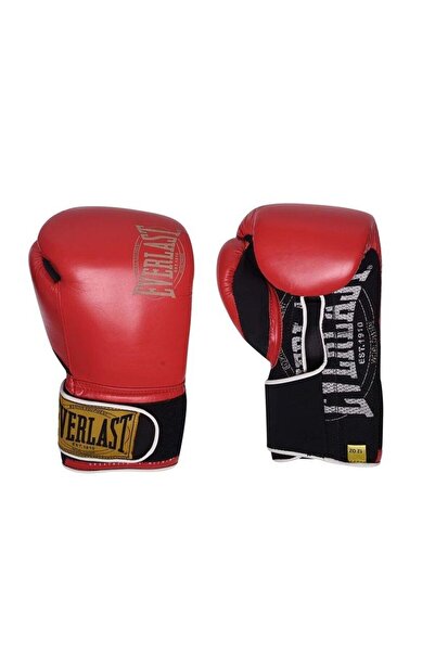 EVERLAST 1910 حزام تدريب كلاسيكي - قفاز ملاكمة أحمر 12 أونصة P 00001706