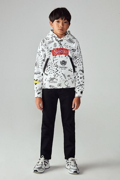 SWATSKY Bg Store Gemustertes Sweatshirt für Jungen 23pfwsw1561