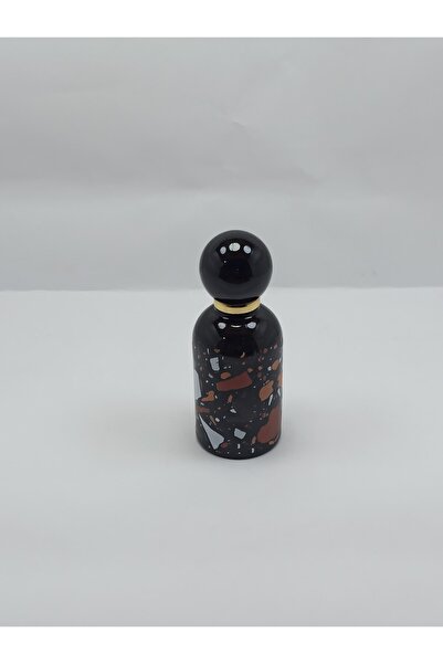 ANADOLU PARFÜM Boş CAM Parfüm Şişesi tekrar dolum yapılabilir 50 ml siyah