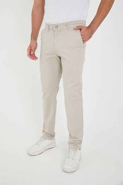 BROCARD Men's Winter Regular Fit Lycra Adult Stone Chino Trousers