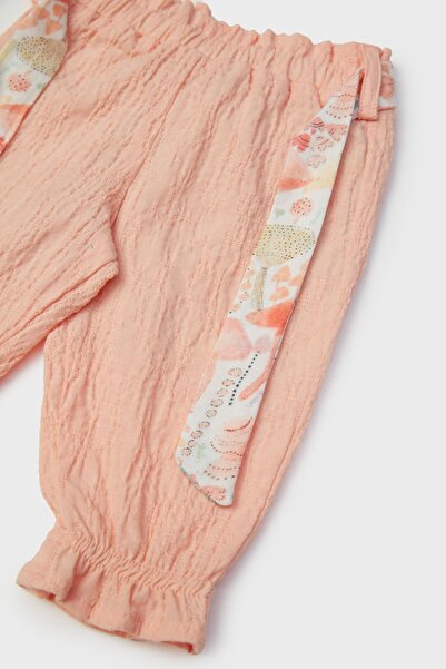 Layette BG Store Baby Girl Salmon Sweatpants