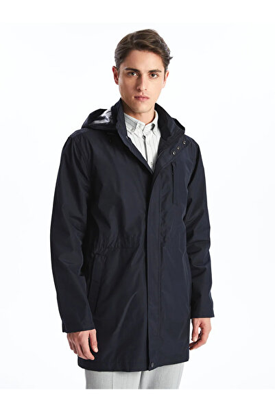 LC Waikiki SOUTHBLUE Синій Стандартний фасон Чоловічий куртка з капюшоном