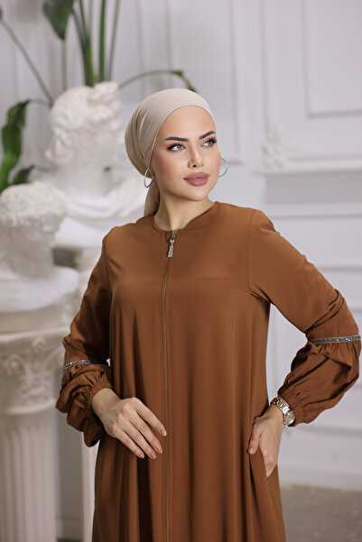 Nissra Ankanoor Tan Balloon Sleeve Stone Φούσκα Φοίνιξ 255017