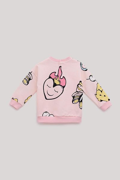 GB Baby Bg Store Baby Girl Patterned Sweatshirt
