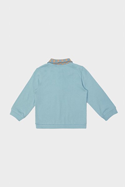 GB Baby Bg Store Erkek Bebek Mavi T-shirt 23pfwbg1517