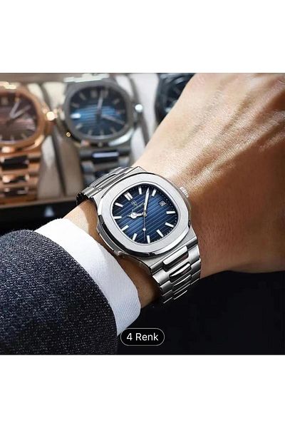 POEDAGAR Business Class Stainless Men's Wrist Watch