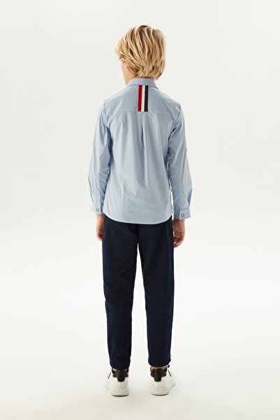 Nebbati Bg Store Boy Striped Shirt 23Fw1Nb3607