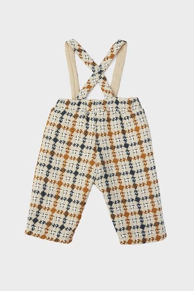 Layette Bg Store Baby Boy Patterned Salopet 23Fw0Lt8112