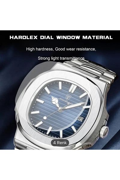 POEDAGAR Business Class Stainless Men's Wrist Watch