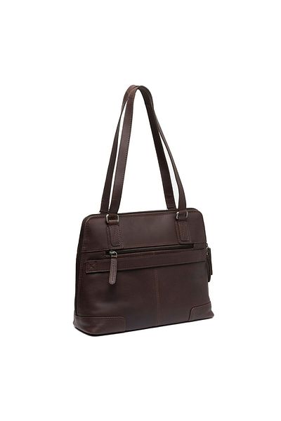 The Chesterfield Brand Belgrado Shoulder Bag Leather 32 cm Laptop compartment