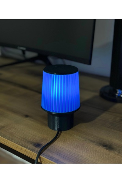 3dbaydesign Hava Filtresi Gece Lambası (Mavi)