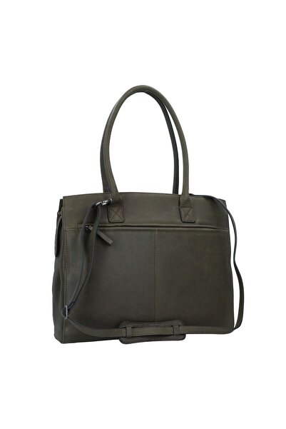 Castelijn & Beerens Kožená taška cez rameno Carisma s RFID priehradkou na notebook 38 cm