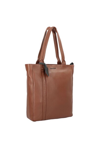 Burkely Bold Bobby shopper bag leather 32cm laptop compartment