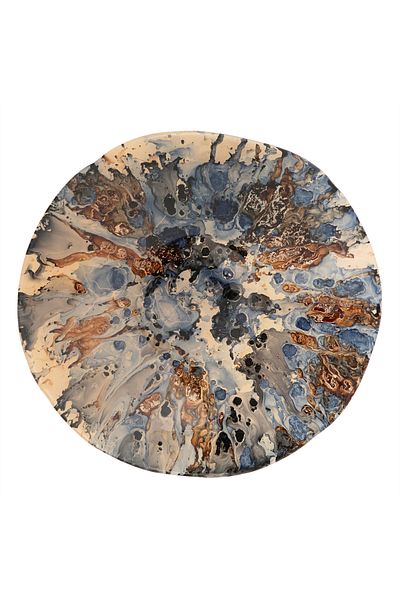 Mudo Home Cosmıc Ocean 40cm Decorative Plate