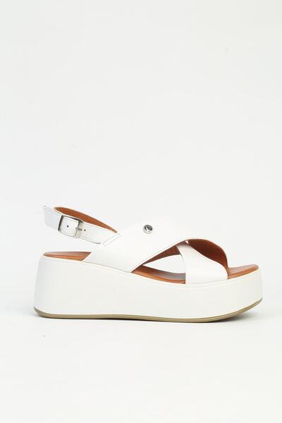 Pierre Cardin Білі жіночі шкіряні туфлі на підборах PCK-5014