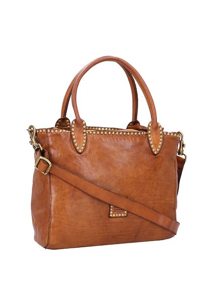 Campomaggi Malachite Shopper Tasche Leder 33 cm