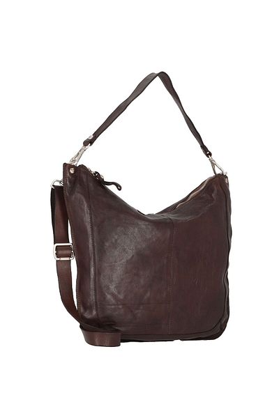 Campomaggi Schultertasche Leder 39 cm