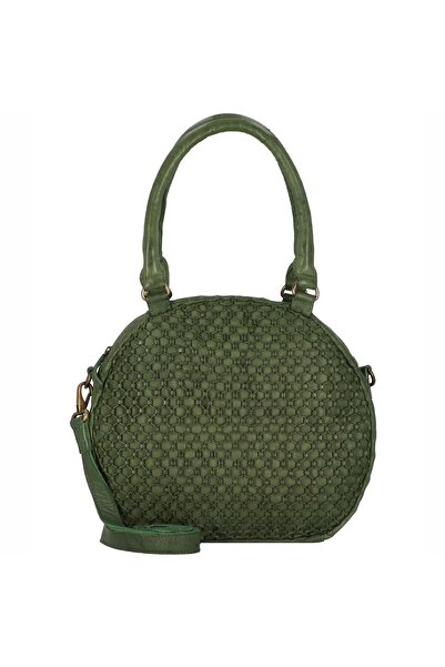 Greenland Nature Femi & Nine Schultertasche Leder 34 cm