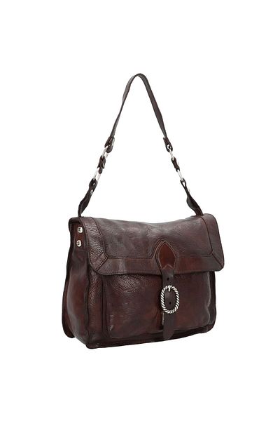Campomaggi Schultertasche Leder 27 cm